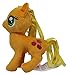 Produktbild MLP My Little Pony Pferd 12cm Plüschfigur, Kuscheltier für Kinder, Mädchen und Jungen, zum Sammeln, Kuscheln und Spielen (Applejack, orange)