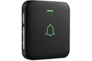 AVANTEK Doorbell Mini Add-on Plug-in Receiver, Black