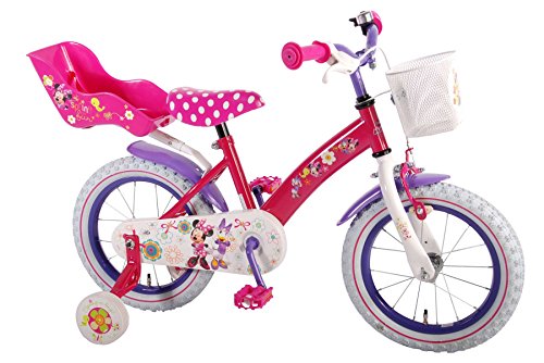 14 Zoll Minnie Mouse Fahrrad Kinderfahrrad Disney Minni Maus 31426