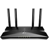 TP-Link Next-Gen Wi-Fi 6 AX1500 Mbps Gigabit Dual Band Wireless Cable Router, OneMesh Supported, Triple-Core CPU, Ideal for G