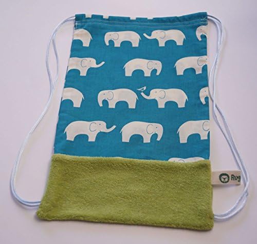 Organic terrycloth and fabric bag (limited edition)