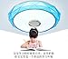 Produktbild BRFVCS ceiling light Bluetooth Musik Deckenleuchte led licht Restaurant Schlafzimmer Wohnzimmer Studie Energiesparlampen Creative Brief über Auge, blau), 24 W, tri-color+RGB-