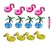 Produktbild Aufblasbare Getränkehalter Flamingo Palm Island und Ente Aufblasbare Pool Getraenkehalter 12 Stück