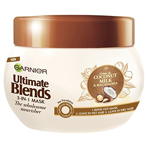 Garnier Ultimate Blends Coconut Milk Dry Hair Treatment Mask, 300 ml