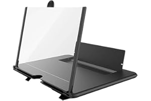 GENÉRICO Lupa De Pantalla para Teléfono | Proyector De Escritorio 3D Alta Definición,Lupa de Pantalla para Teléfono Móvil | para Niños Ancianos Noche De Cine Hogar Viaje Descanso Fiesta