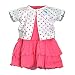 Orange and Orchid Baby Girls Cotton Frock (Pink, 6-12 Months) RS.399.00