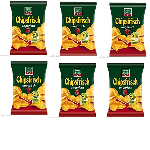 Preisvergleich Produktbild 360 Tüten Funny Frisch Chips a 20g 7,2kg ungarisch Karneval Wurfmatrial Fasching ganz frisch