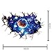 Produktbild Merssavo Cool 3D Galaxy Earth Space Mond Planet Wandaufkleber Decals Vinyl Aufkleber Schlafzimmer