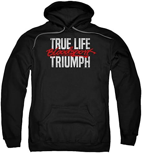 Bloodsport Action Sports Film True Life Triumph Adult Pull-Over Hoodie