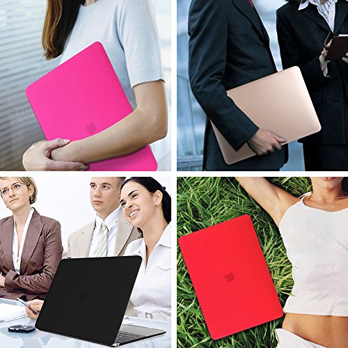 Fintie H  lle f  r MacBook 12 Retina - Ultrad  nne Hochwertige Matt Gummierte Hartschale Tasche Schutzh  lle Snap Case f  r Macbook 12  mit Retina Dis
