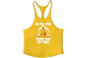 BODYGO Uomo Canotte Sportivo Bodybuilding Canotterie Palestra Muscolo Formazione Veste Sport Tank Top Senza Manica