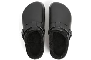 ERLINGO Mens Womens Garden Clogs, Slip on Mules Sandal Casual Beach Mule Clogs Ladies Comfort Flat Nurse Shoes Backless Kitchen Garden Slippers Soft Wide Fit Sandals