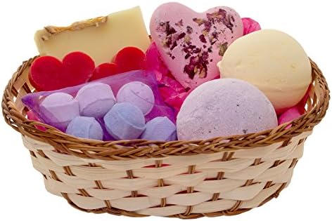 Birthday Luxury Pamper Hamper Medium Gift Basket - Bath Bomb and Soap Gift Set - Perfect Gift For Her to say Happy Birthday