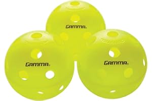 Gamma Unisex-Erwachsene Photon Pickleball Ball, Indoor, 3 Pack