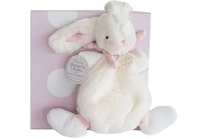 Doudou et Compagnie DC2122 Lapin Bonbon pluszak/zabawka edukacyjna, różowa