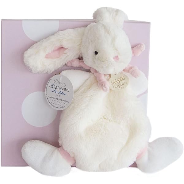 Sac à Doudou Lavable Doudou Et Compagnie - 22x35cm, Coton, Blanc - Pour Masque Ou Linge Délicat