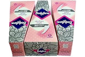Paquete de 3 x Bodyform Dailies Style String Liners 30