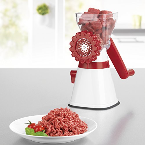 GOURMETmaxx 02255 Fleisch Wolf 17-teilig , rot / weiß - 5