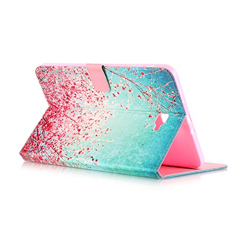 Romtronic Cute Colorful Flip Tasche PU Leder Abdeckung Stand Schutzhülle für Samsung Galaxy Tab A6 10.1 Pouces SM-T580 / SM-T585 + 1 x Schwarz Stylus (Design 10) - 4