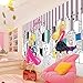 Produktbild Fototapete Tapeteein großes Wandbild Tapeten schlafzimmer kinderzimmer Sofa wand Cartoon Disney Princess Zimmer Wallpaper Barbie Girls