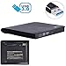 Produktbild USB 3.0 Tragbare dünne externe DVD RW CD RW-Laufwerk DVD / CD-Brenner Writer Kopierer Reader, wiederbeschreibbare optische Laufwerk für alle Laptop, Desktop, Netbook, Notebook, Apple MAC