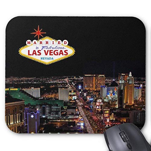 Preisvergleich Produktbild Drempad Gaming Mauspads Custom, Married in Fabulous Las Vegas Mousepad