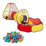 3-teilig: Elemente des Spielsets können auch separat aufgestellt werden - Je nach Platz und Belieben