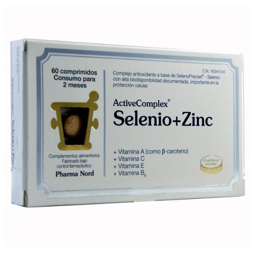 Pharma Nord Activecomplex Selenio y Zinc - 60 Comprimidos