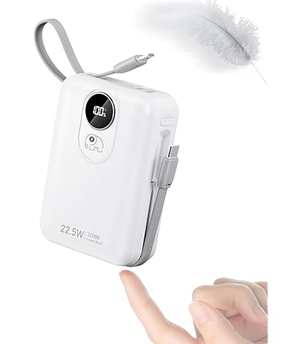 AsperX Power Bank, Confezione Da 2 Power Bank 10000mAh - Foto 5