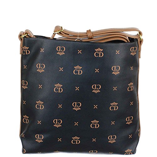 Preisvergleich Produktbild CD Damen Umhängetasche Noblesse schwarz