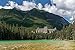 Produktbild Panoramic Images – Banff Springs Hotel by Bow River in Banff National Park Alberta Canada Kunstdruck (60,96 x 91,44 cm)