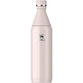Stanley All Day Slim Trinkflasche Edelstahl 0.6L - Thermosflasche Kühlt 6 Stunden - 11 Stunden Eisgekühlt - BPA-Frei - Auslau