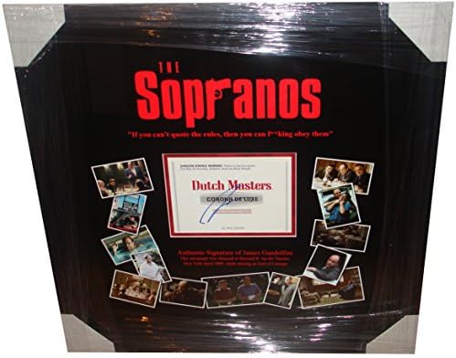 James Gandolfini Genuine Hand Signed Autograph The Sopranos AFTAL UACC RD