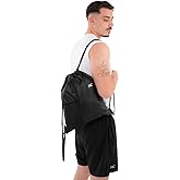 MuscleCloth Players Sackpack Gym Bag Black