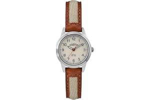 Timex Damski zegarek kwarcowy z datą, klasyczny zegarek ze skórzanym paskiem