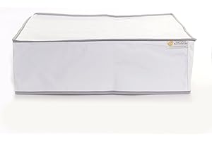 The Perfect Dust Cover LLC White Nylon Waterproof Printer Cover Compatible with Epson EcoTank Photo ET-8500 All-in-One Supertank Printer