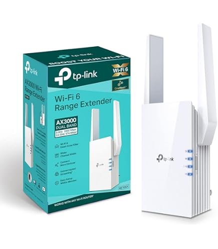 Ripetitore WiFi R082 Con 6 Antenne E 2 Porte LAN – Copertura 300 M², Plug And Play Per Casa E Ufficio
