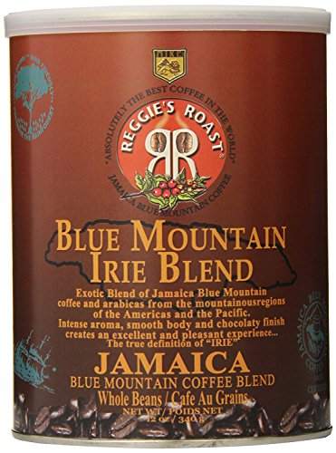 Jamaica Blue Mountain Coffee, Irie Blend Whole Beans Coffee, Tin 340g