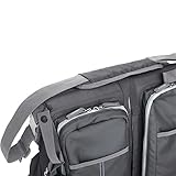 WICKELTASCHE 3 in 1, REISEBETT KINDERWAGENTASCHE WINDELTASCHE BABYBETT WICKELAUFLAGE - 3