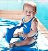 Baby wetsuit - Clown Fish - 0-6 months - BabywarmaTM - neoprene swimsuit opens flat & wraps round your baby