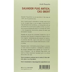 Salvador Puig Antich, Cas Obert (El fil d'Ariadna)