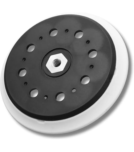 Plaquette De Rechange Pour Ponceuse Orbitale 125 Mm – Compatible Makita BO5010, DeWalt DW421, Porter Cable
