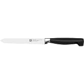 Zwilling Four Star Multi-Purpose Blade, Stainless Steel, Black