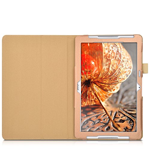 kwmobile Hülle für Acer Iconia One 10 (B3-A30) – Tabletcover Slim Case Tablet Schutzhülle – Smart Cover Tabletcase Rosegold - 9