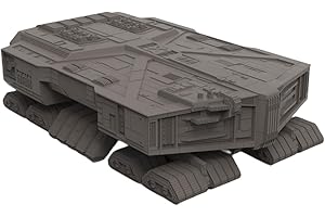 HiPlay MENG Plastic Model Kits: Spice Harvester, Glue-free Color Separation Assembly Collectible Figures (MMS-013)