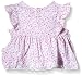 Pumpkin Patch Baby-Girls Floral Tucks Top Floral T-Shirt, White (Clean White), 12-18 Months