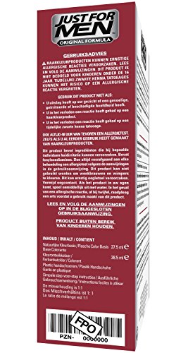 Just For Men Pflege-Tönungs-Shampoo Natur/Mittelbraun 60ml - 4