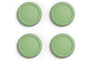 eXtremeRate PlayVital - Cover per joystick per Nintendo Switch, cover per joystick per Nintendo Switch Lite, in silicone, analogica, per Switch OLED Joycon, colore verde matcha