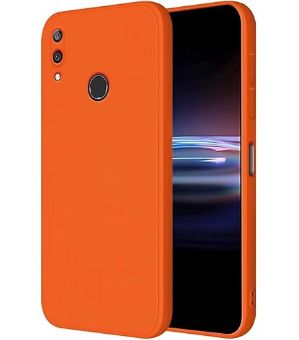 Custodia In Silicone TPU Per HUAWEI Y7 2019 / Y7 Prime, Con Telaio Galvanico – Bianco