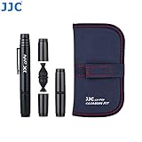 ✅ La entrega incluye un estuche para el almacenamiento seguro de la pluma de limpieza y las dos puntas intercambiables. Por lo tanto, el equipo de limpieza se puede guardar cómodamente en la mochila o en la bolsa de fotos para cuando esté de viaje. El estuche se cierra con una solapa de velcro y tiene soportes para la pluma de limpieza y las dos puntas intercambiables.